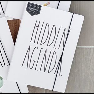 Rae Dunn 2018/2019 planner - Hidden Agenda